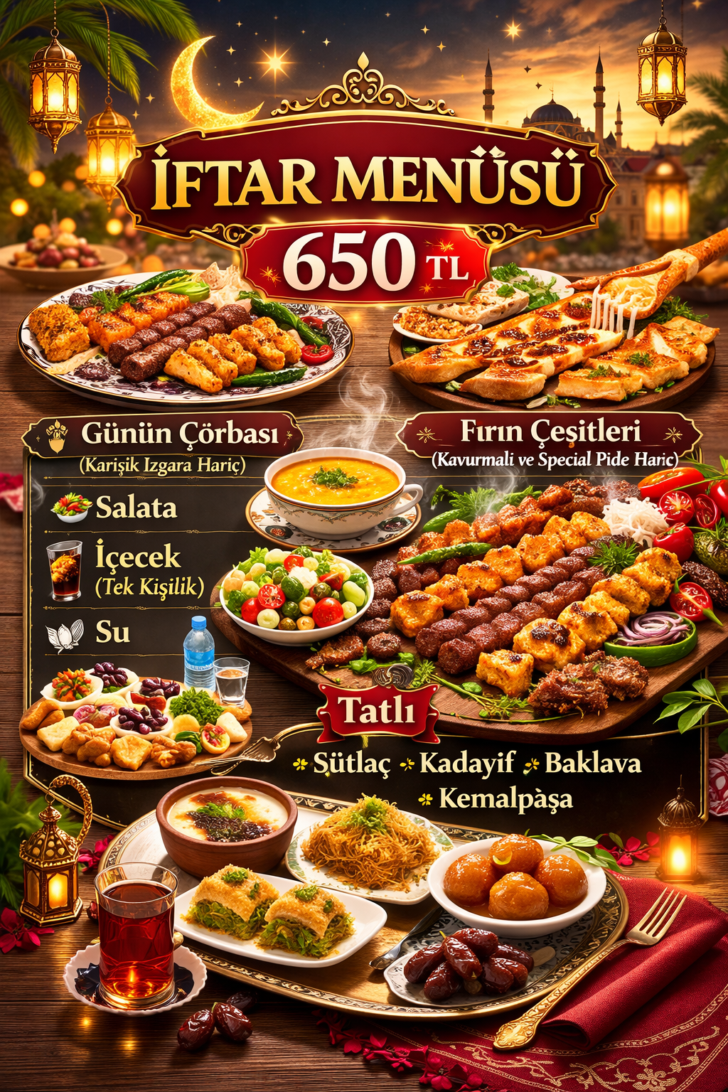 İFTAR MENÜ 1